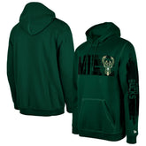 New Era - Milwaukee Bucks Tip-Off Collection Pullover Hoodie - Hunter Green