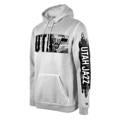 New Era - Utah Jazz Tip-Off Collection Pullover Hoodie - White