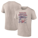 Luke Combs x New York Giants Growin' Up and Gettin' Old Tour T-Shirt Tan - Fanatics