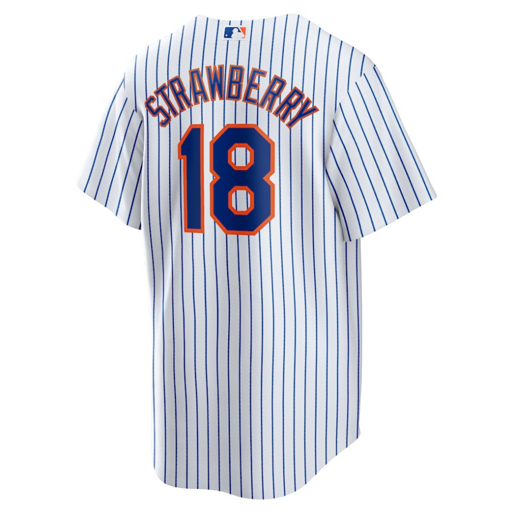 Darryl Strawberry New York Mets Nike Home Replica Retired Player Jersey - White | MLB Jerseys