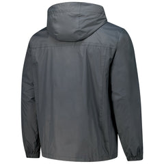 Green Bay Packers Dunbrooke Tropic Waterproof Packable Full-Zip Hoodie Jacket Graphite - NFL