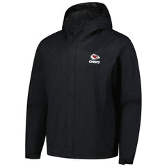 Kansas City Chiefs Dunbrooke Tropic Waterproof Packable Full-Zip Hoodie Jacket Black - NFL
