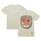 Mitchell & Ness - New York Knicks Hardwood Classics Vintage Soul Crown Jewels T-Shirt - Tan