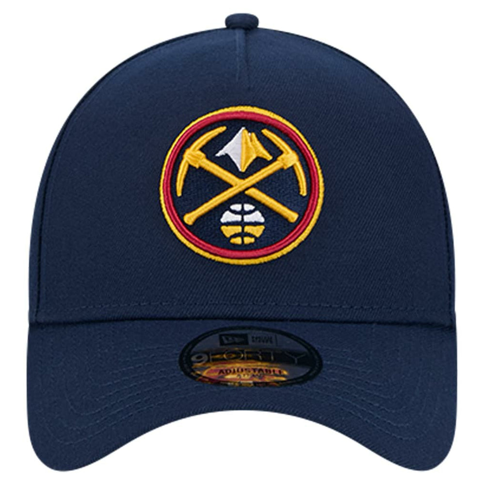 New Era - Denver Nuggets A-Frame 9FORTY Adjustable Hat - Navy