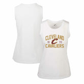 NBA - Cleveland Cavaliers Levelwear Women's Macy Tank Top - White