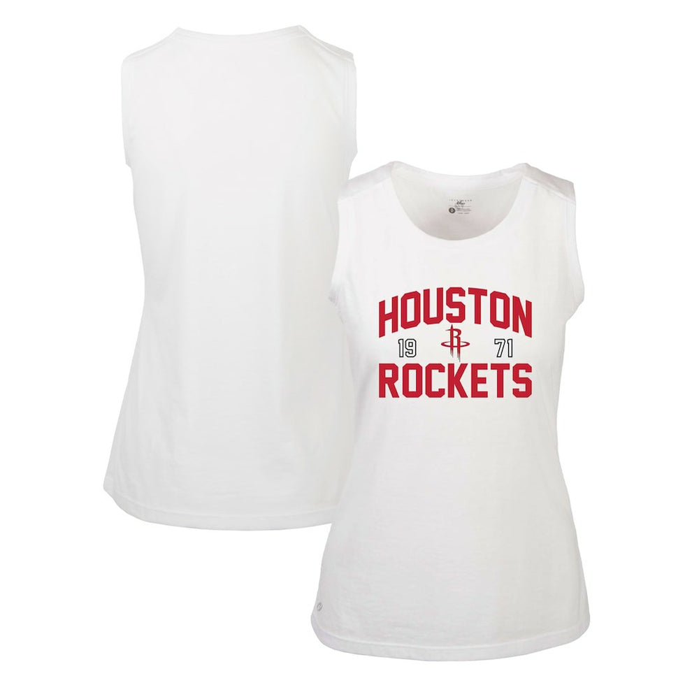 NBA - Houston Rockets Levelwear Women's Macy Tank Top - White