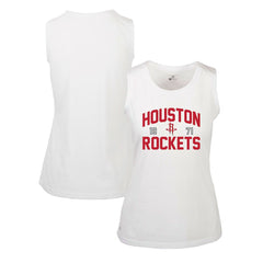 NBA - Houston Rockets Levelwear Women's Macy Tank Top - White