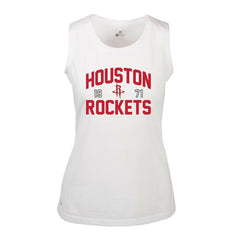 NBA - Houston Rockets Levelwear Women's Macy Tank Top - White