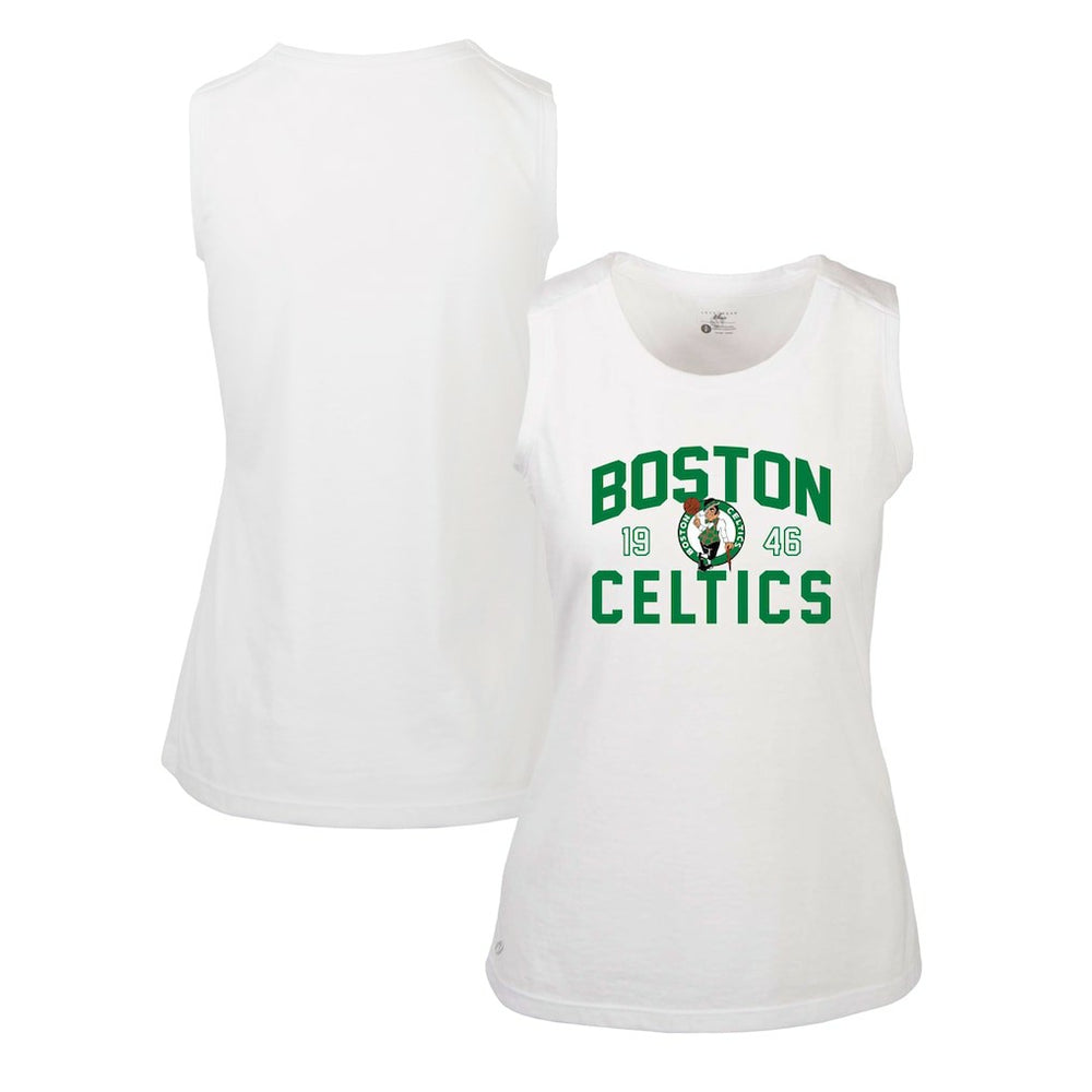 NBA - Boston Celtics Levelwear Women's Macy Tank Top - White