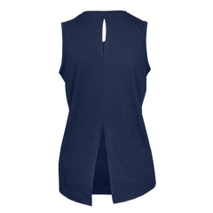 NBA - Minnesota Timberwolves Levelwear Women's Paisley Core V-Neck Tank Top - Navy