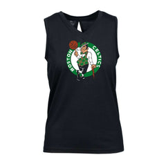 NBA - Boston Celtics Levelwear Women's Paisley Core V-Neck Tank Top - Black