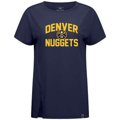 NBA - Denver Nuggets Levelwear Women's Influx T-Shirt - Navy