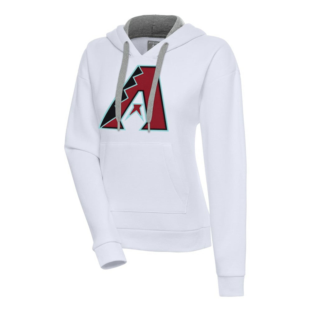Arizona Diamondbacks Antigua Women's Victory Pullover Hoodie Lifestyle
