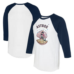 Houston Astros Tiny Turnip Unisex Mermaid 3/4-Sleeve Raglan T-Shirt discount