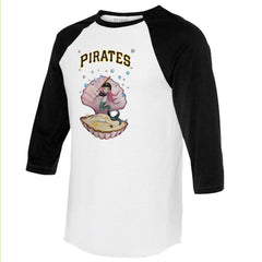 Pittsburgh Pirates Tiny Turnip Unisex Mermaid 3/4-Sleeve Raglan T-Shirt Online