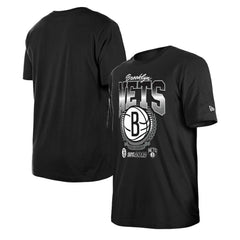 New Era - Brooklyn Nets Unisex Summer Classics T-Shirt - Black