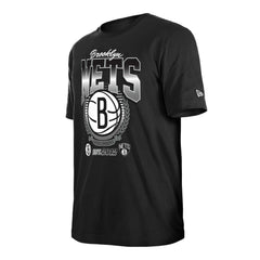 New Era - Brooklyn Nets Unisex Summer Classics T-Shirt - Black