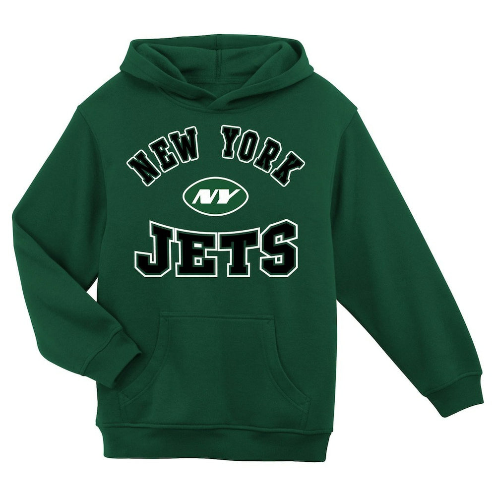 New York Jets Preschool Home Town Pullover Fleece Hoodie Green - NFL