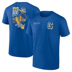 NBA - Golden State Warriors Split Zone T-Shirt - Royal