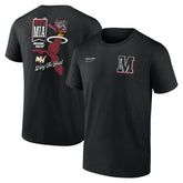 NBA - Miami Heat Split Zone T-Shirt - Black
