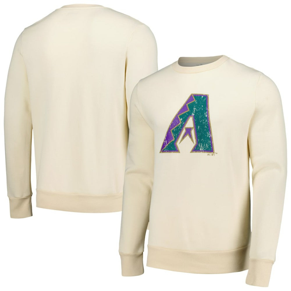 Arizona Diamondbacks Majestic Threads Fleece Pullover Sweatshirt Online