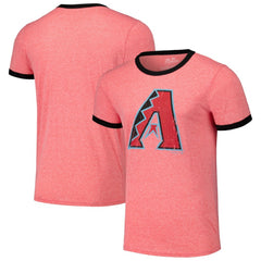 Arizona Diamondbacks Majestic Threads Ringer Tri-Blend T-Shirt Clearance