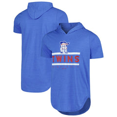 Minnesota Twins Majestic Threads Tri-Blend Hoodie T-Shirt Clearance