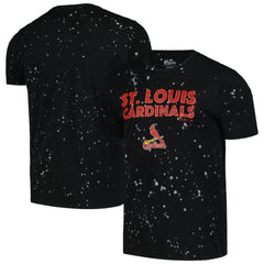 St. Louis Cardinals Majestic Threads Splatter T-Shirt Clearance