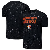 Houston Astros Majestic Threads Splatter T-Shirt Clearance