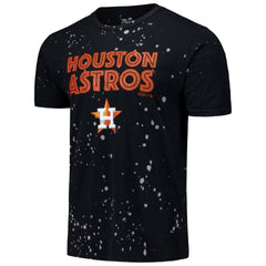 Houston Astros Majestic Threads Splatter T-Shirt Clearance