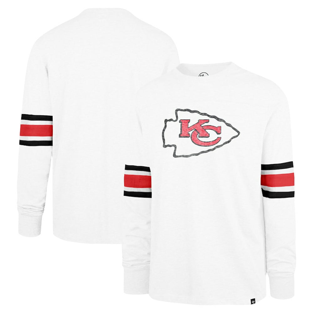 Kansas City Chiefs '47 Gridiron Premier Brex Long Sleeve T-Shirt White - 47 brand