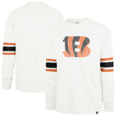 Cincinnati Bengals '47 Gridiron Premier Brex Long Sleeve T-Shirt White - 47 brand