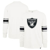 Las Vegas Raiders '47 Gridiron Premier Brex Long Sleeve T-Shirt White - 47 brand