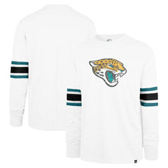 Jacksonville Jaguars '47 Gridiron Premier Brex Long Sleeve T-Shirt White - 47 brand