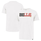 Buffalo Bills '47 Flag Script Franklin T-Shirt White - 47 brand