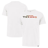 Houston Texans '47 Flag Script Franklin T-Shirt White - 47 brand