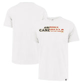 Arizona Cardinals '47 Flag Script Franklin T-Shirt White - 47 brand