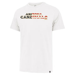 Arizona Cardinals '47 Flag Script Franklin T-Shirt White - 47 brand