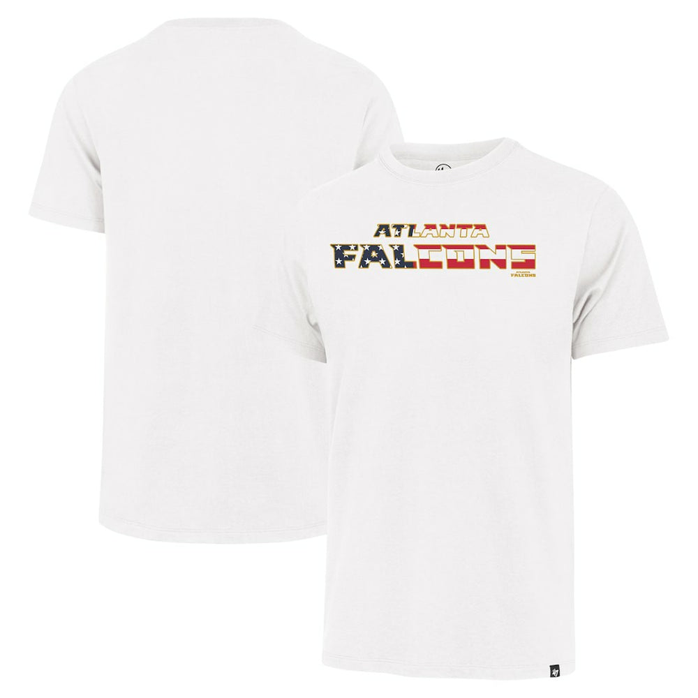 Atlanta Falcons '47 Flag Script Franklin T-Shirt White - 47 brand