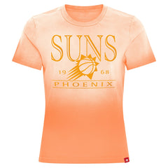 NBA - Phoenix Suns Sportiqe Women's Arcadia Sun-Dipped T-Shirt - Orange