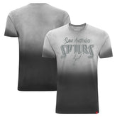 NBA - San Antonio Spurs Sportiqe Unisex Bingham Sun-Fade T-Shirt - Black