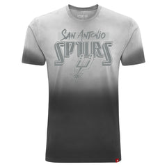 NBA - San Antonio Spurs Sportiqe Unisex Bingham Sun-Fade T-Shirt - Black