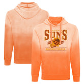 NBA - Phoenix Suns Sportiqe Unisex Blake Sun-Fade Pullover Hoodie - Orange