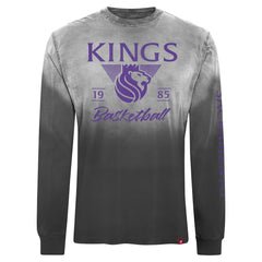 NBA - Sacramento Kings Sportiqe Unisex Mohave Sun-Dipped Long Sleeve T-Shirt - Black