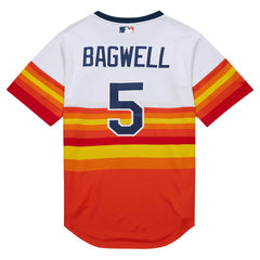 Jeff Bagwell Houston Astros Mitchell & Ness 2004 Cooperstown Collection Authentic Throwback Jersey Lifestyle