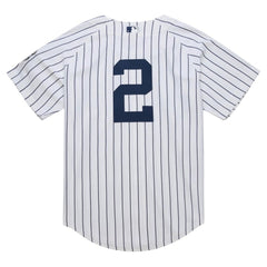 Derek Jeter New York Yankees Mitchell & Ness 2014 Cooperstown Collection Authentic Throwback Jersey Clearance