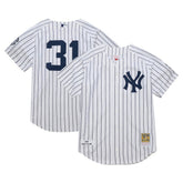 Ichiro Suzuki New York Yankees Mitchell & Ness 2014 Cooperstown Collection Authentic Throwback Jersey On Sale