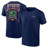 New England Patriots Full Range T-Shirt Navy - NFL