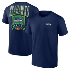 Seattle Seahawks Full Range T-Shirt College Navy - NFL