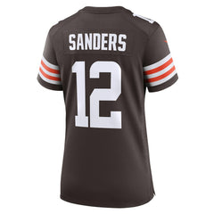 Shedeur Sanders Cleveland Browns Women's 2025 NFL Draft Game Jersey Brown - Nike